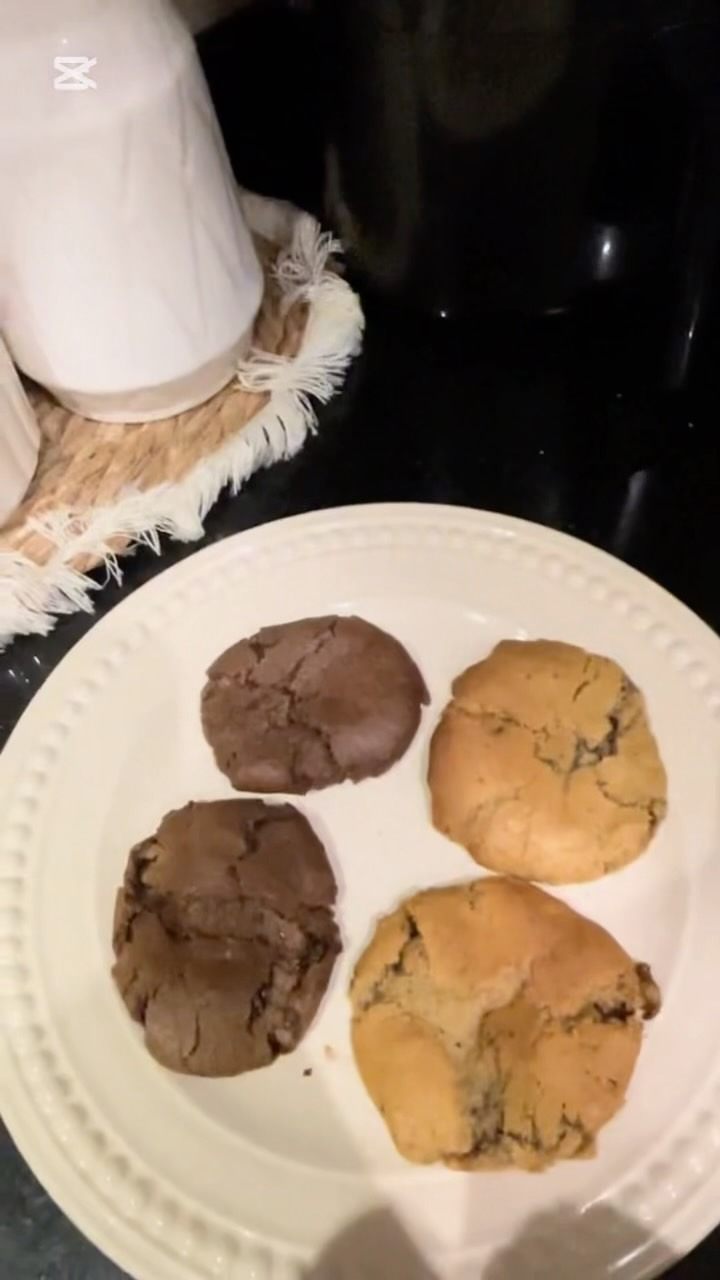 Cookies en plato